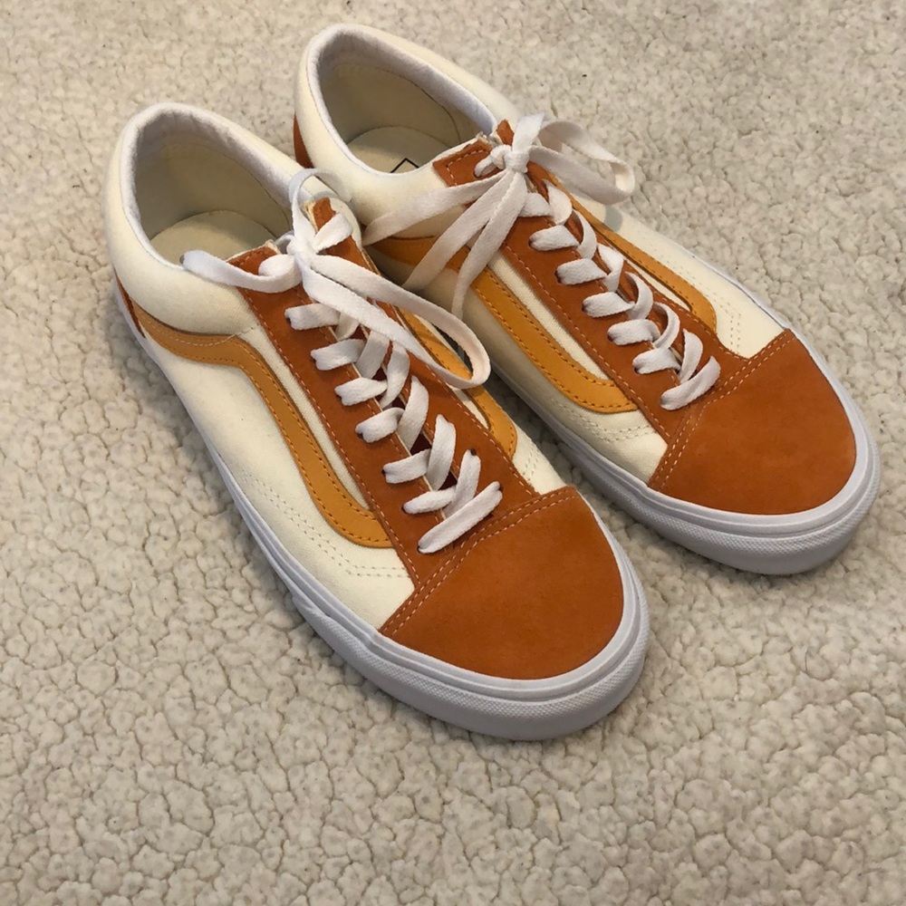 Never Worn Orange Vans